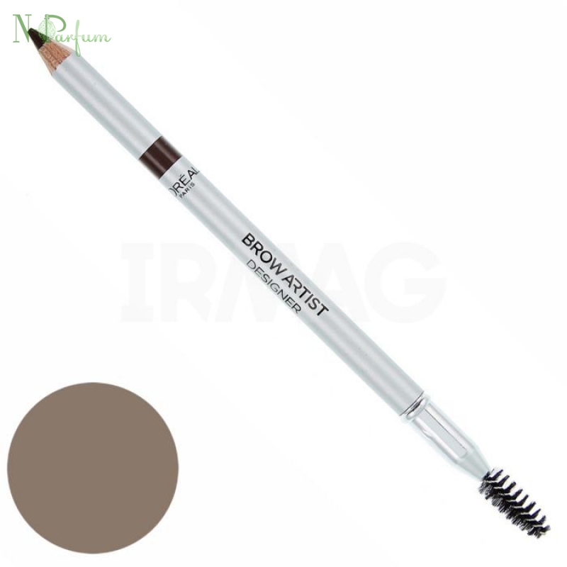 Карандаш для бровей со щеточкой L`Oreal Paris Brow Artist Designer ...